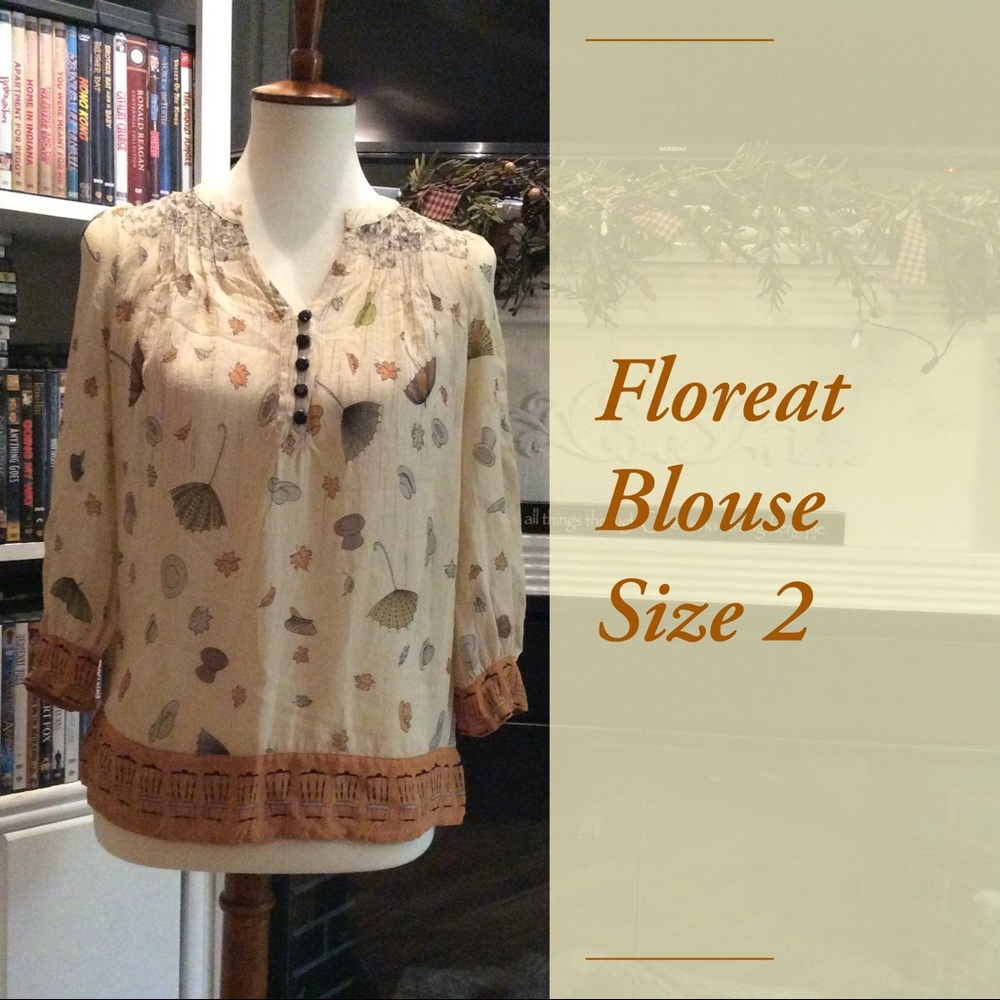 🔴 Floreat Fall Storm Blouse